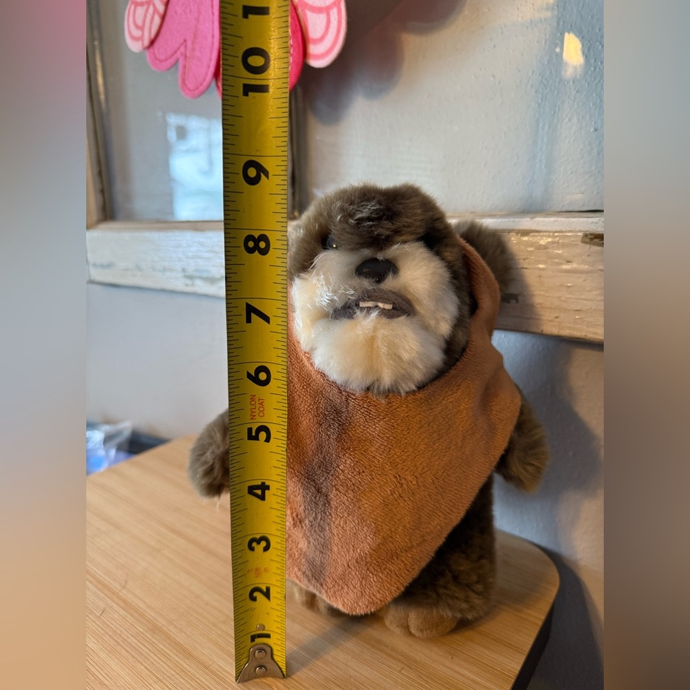 Disney Parks Exclusive Star Wars Ewok Bean Bag Plush Vintage. 8” - Picture 3 of 9